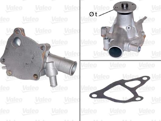 Valeo 506410 - Water Pump autospares.lv