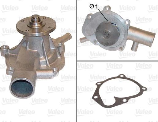 Valeo 506412 - Water Pump autospares.lv