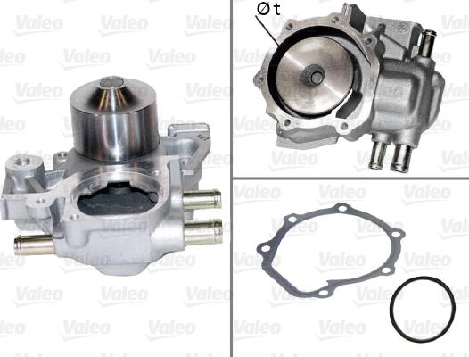 Valeo 506439 - Water Pump autospares.lv