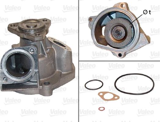 Valeo 506434 - Water Pump autospares.lv