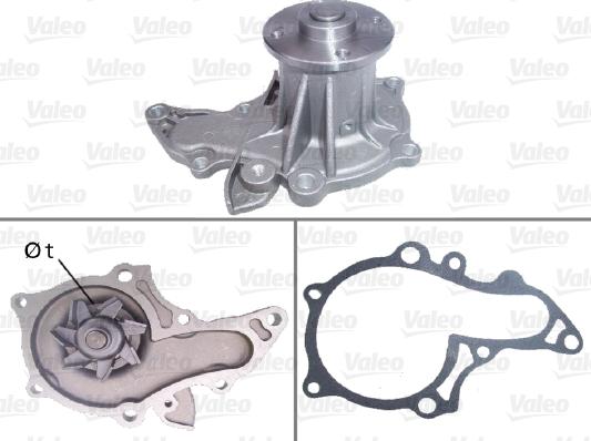 Valeo 506426 - Water Pump autospares.lv