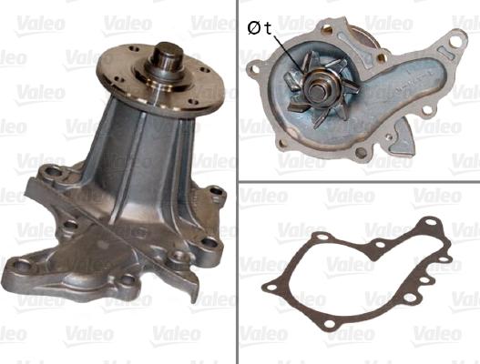 Valeo 506423 - Water Pump autospares.lv