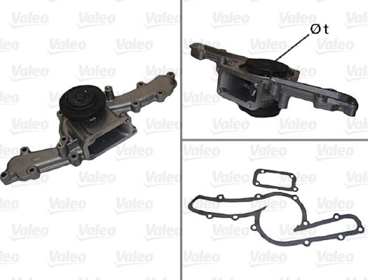 Valeo 506479 - Water Pump autospares.lv