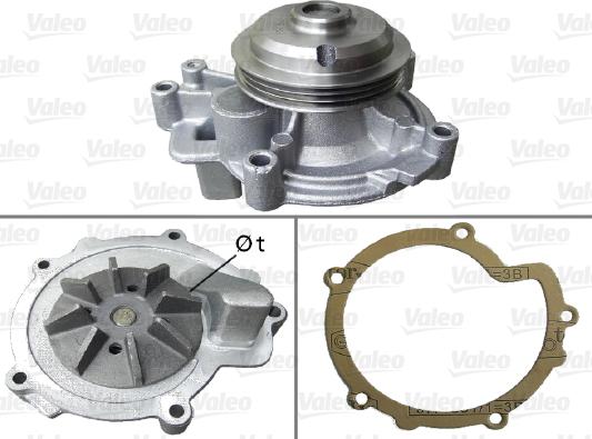 Valeo 506596 - Water Pump autospares.lv