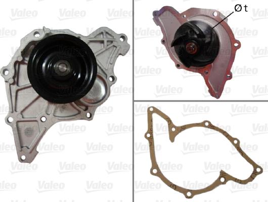 Valeo 506591 - Water Pump autospares.lv