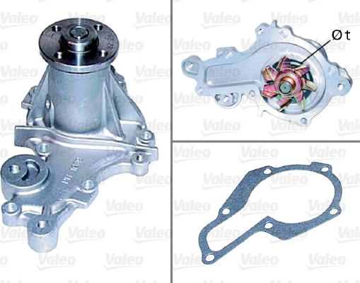 Valeo 506565 - Water Pump autospares.lv