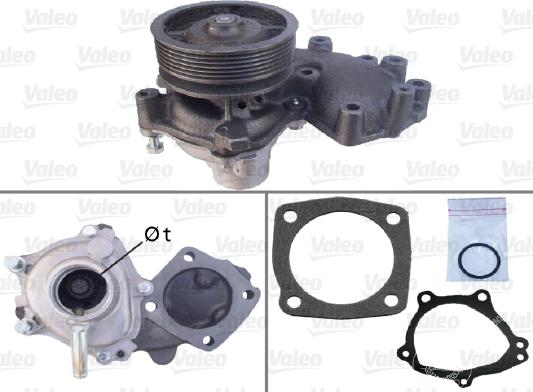 Valeo 506563 - Water Pump autospares.lv