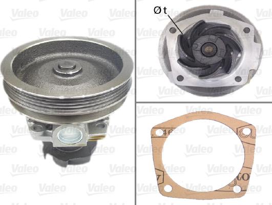 Valeo 506519 - Water Pump autospares.lv