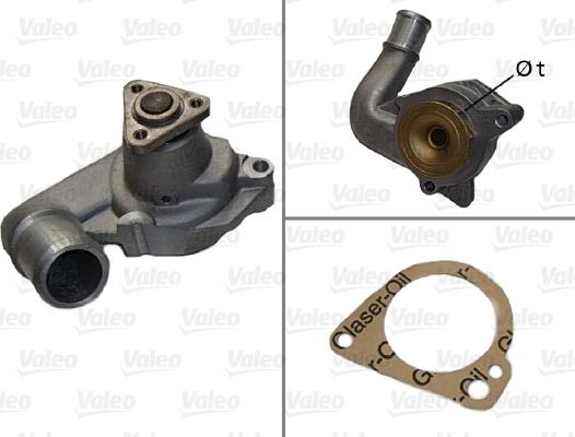 Valeo 506581 - Water Pump autospares.lv