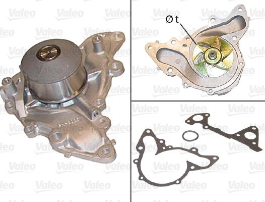 Valeo 506539 - Water Pump autospares.lv