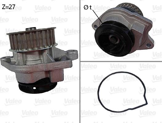 Valeo 506577 - Water Pump autospares.lv