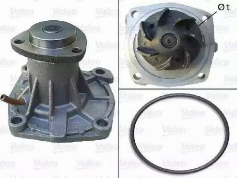 Valeo 506692 - Water Pump autospares.lv