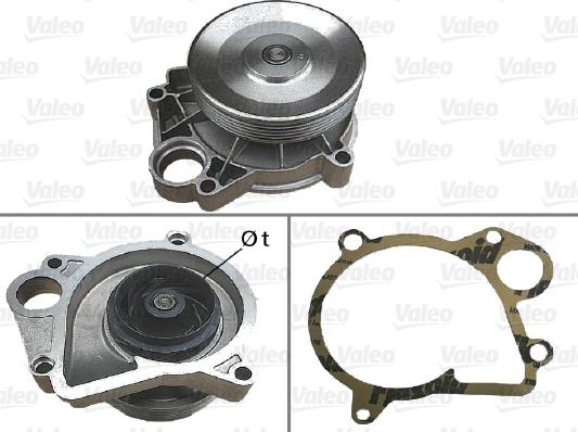 Valeo 506646 - Water Pump autospares.lv