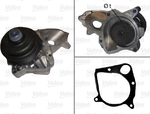 Valeo 506664 - Water Pump autospares.lv