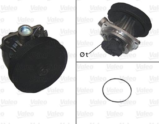 Valeo 506613 - Water Pump autospares.lv