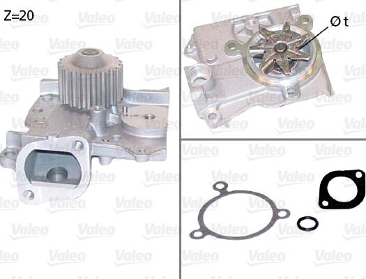 Valeo 506685 - Water Pump autospares.lv