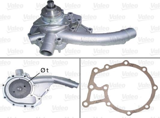 Valeo 506639 - Water Pump autospares.lv