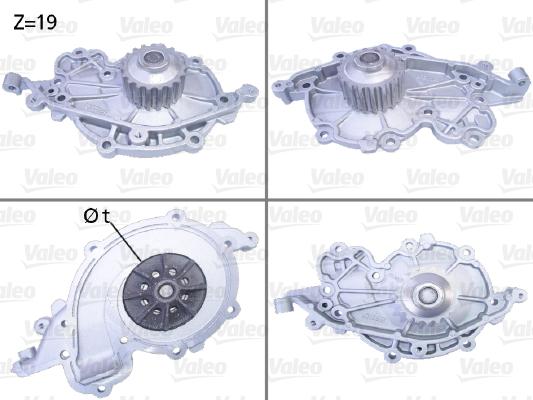 Valeo 506637 - Water Pump autospares.lv