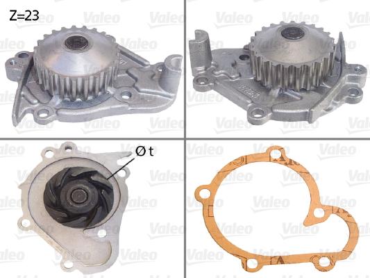 Valeo 506622 - Water Pump autospares.lv