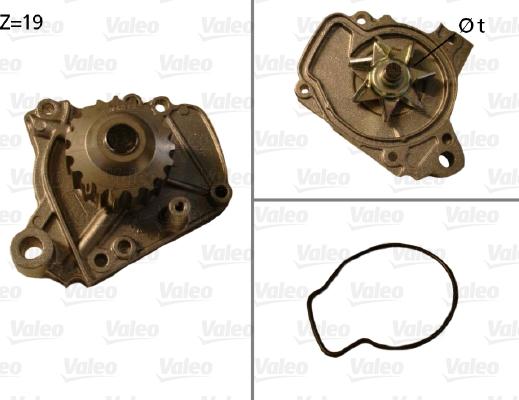 Valeo 506679 - Water Pump autospares.lv