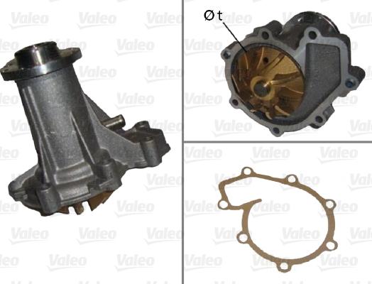 Valeo 506671 - Water Pump autospares.lv