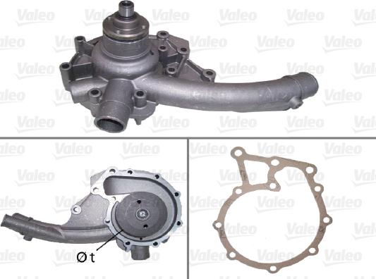 Valeo 506095 - Water Pump autospares.lv