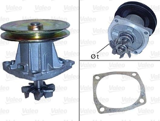 Valeo 506092 - Water Pump autospares.lv