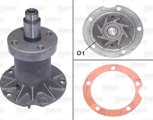 Valeo 506097 - Water Pump autospares.lv