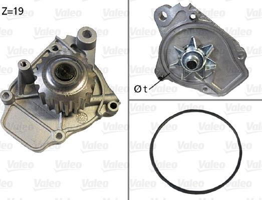 Valeo 506045 - Water Pump autospares.lv