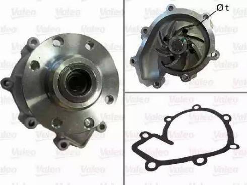 RIDER RD.150165145 - Water Pump autospares.lv