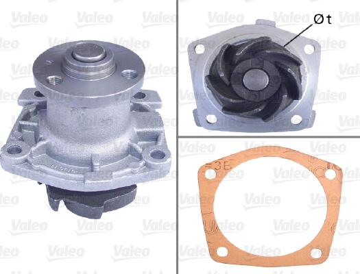 Valeo 506063 - Water Pump autospares.lv