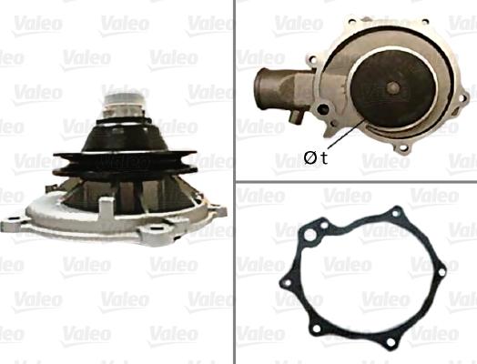 Valeo 506089 - Water Pump autospares.lv