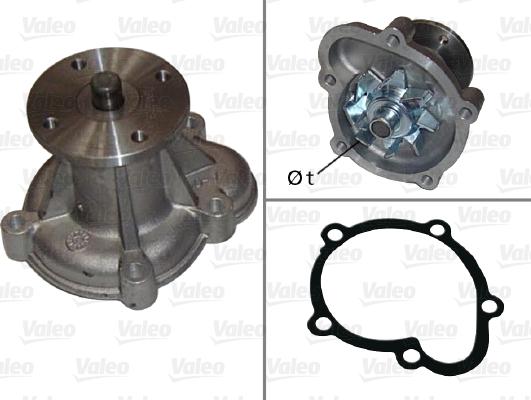 Valeo 506023 - Water Pump autospares.lv