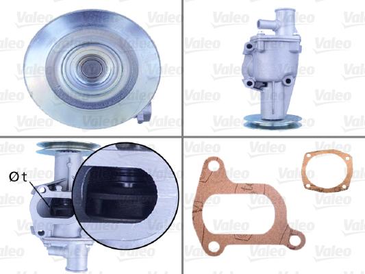 Valeo 506079 - Water Pump autospares.lv