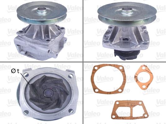 Valeo 506075 - Water Pump autospares.lv