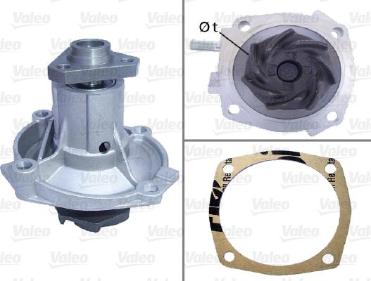 Valeo 506148 - Water Pump autospares.lv