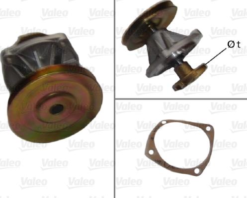 Valeo 506143 - Water Pump autospares.lv