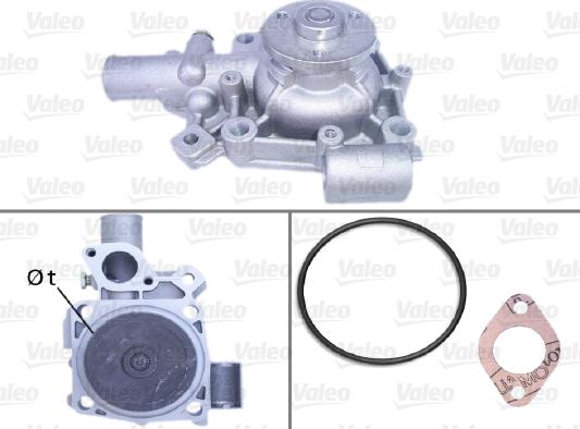 Valeo 506106 - Water Pump autospares.lv