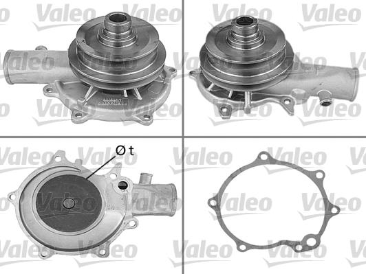 Valeo 506188 - Water Pump autospares.lv