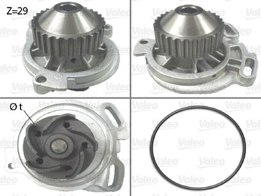 Valeo 506132 - Water Pump autospares.lv