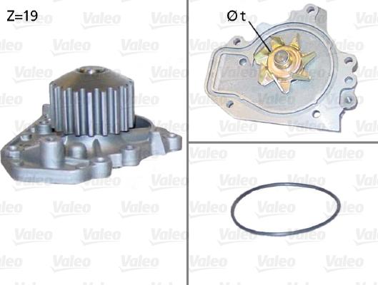 Valeo 506894 - Water Pump autospares.lv