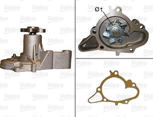 Valeo 506897 - Water Pump autospares.lv