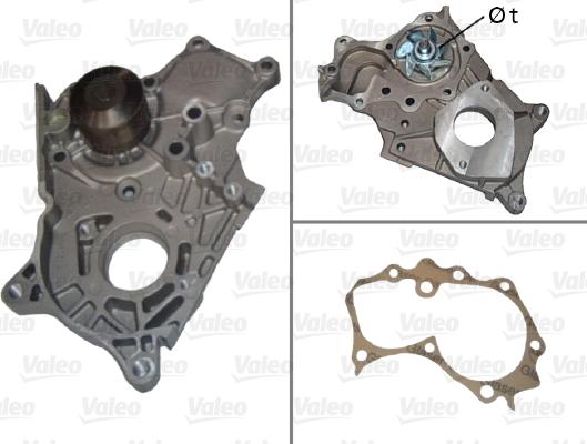 Valeo 506849 - Water Pump autospares.lv