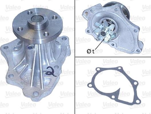 Valeo 506843 - Water Pump autospares.lv