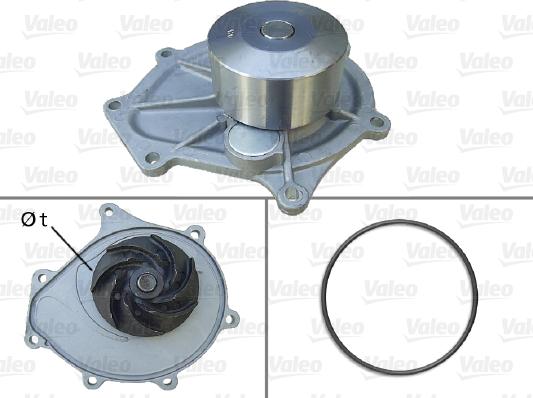 Valeo 506842 - Water Pump autospares.lv