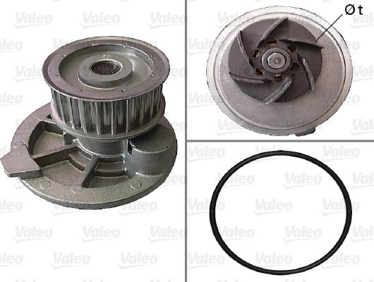 Valeo 506856 - Water Pump autospares.lv