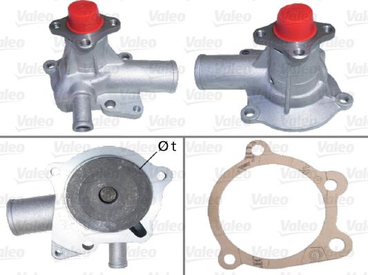 Valeo 506858 - Water Pump autospares.lv