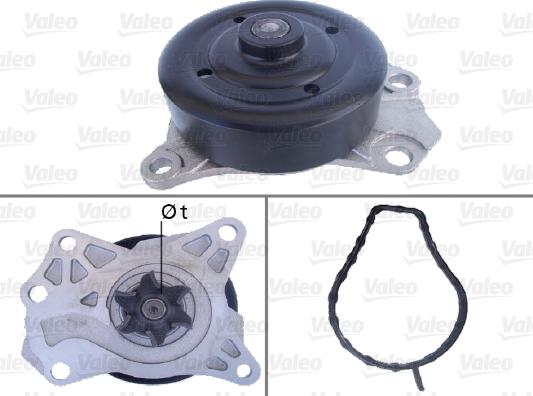 Valeo 506852 - Water Pump autospares.lv