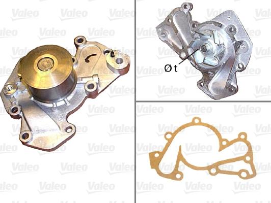 Valeo 506819 - Water Pump autospares.lv