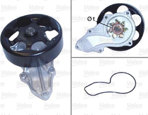 Valeo 506810 - Water Pump autospares.lv